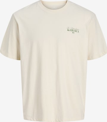 T-Shirt JACK & JONES en blanc : devant