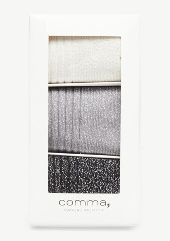 Chaussettes COMMA en gris