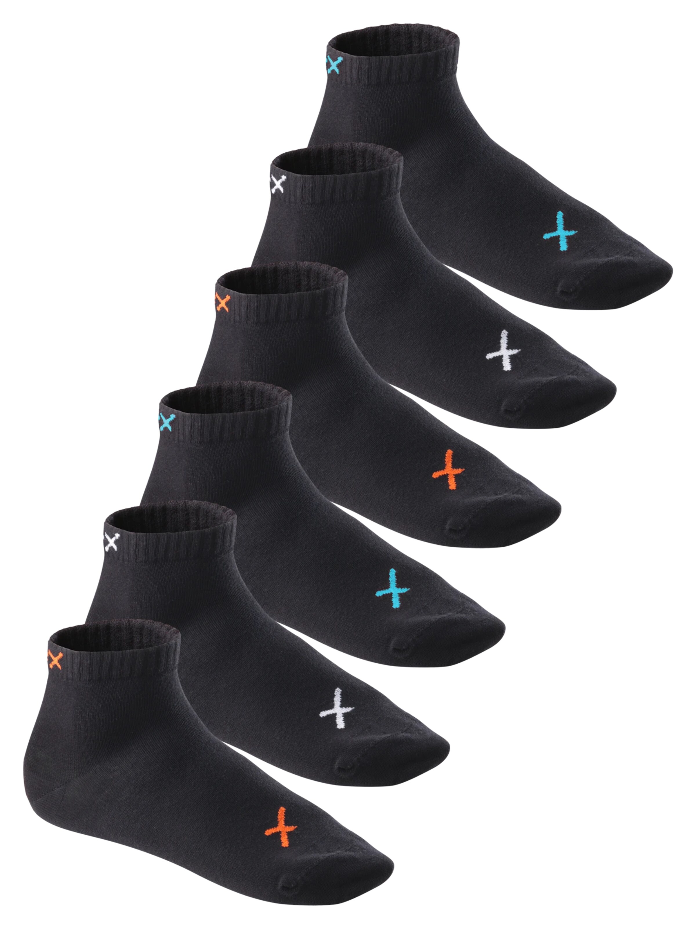 cflex Socks 'Lifestyle' in Black: front