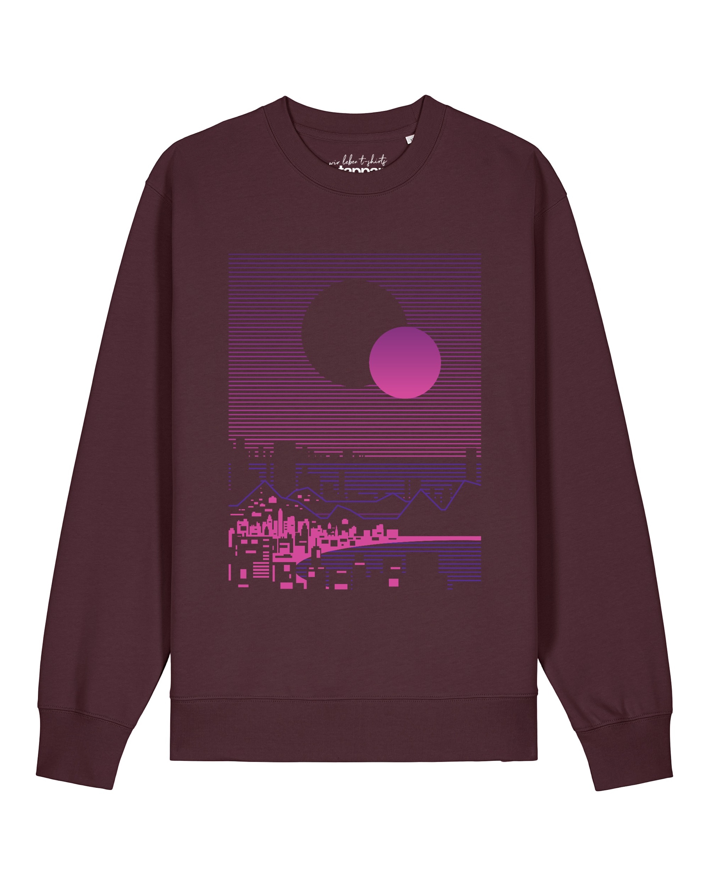 Watapparel Sweatshirt in Rood: voorkant