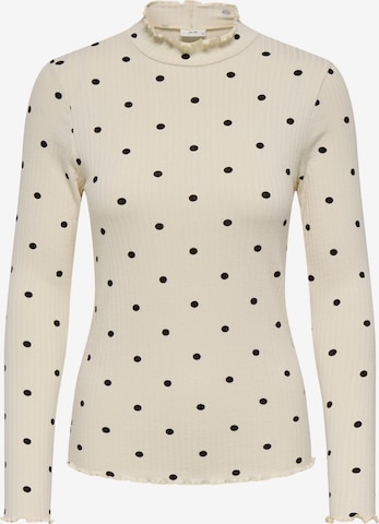 JDY Paita 'JDYFRANSISKA' värissä beige: etupuoli