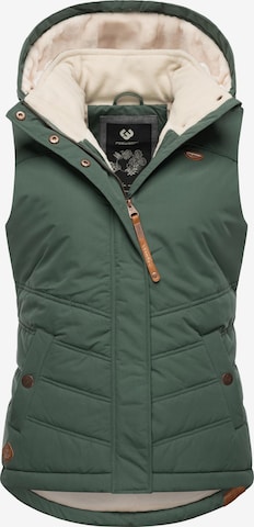 Ragwear Vest 'Hesty' in Green: front