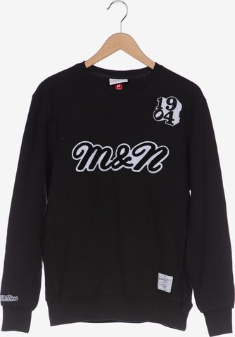 Mitchell & Ness Sweatshirt & Zip-Up Hoodie in M in Black: front