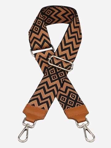 Accessoires pour sacs 'ZICK ZACK' Adel Bags en marron : devant