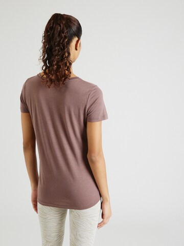 super.natural Performance Shirt 'TRACE HILL' in Brown