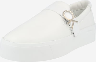 Calvin Klein Chaussure basse en or / blanc, Vue avec produit