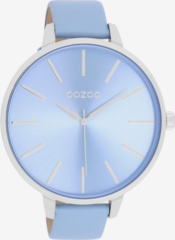 OOZOO Analog Watch in Blue: front