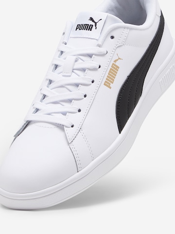 Baskets basses 'Smash 3.0' PUMA en blanc