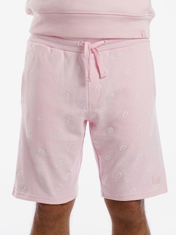 SPITZBUB Pants 'Walter' in Pink: front