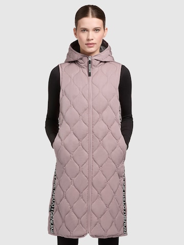 khujo Bodywarmer 'Jady' in Lila: voorkant