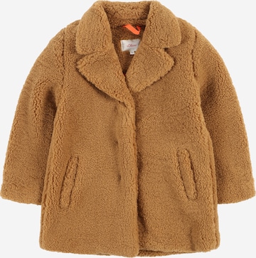 s.Oliver Coat in Brown: front