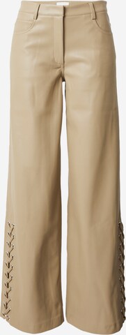 2NDDAY Wide Leg Bukse 'Edition Hero' i beige: forside