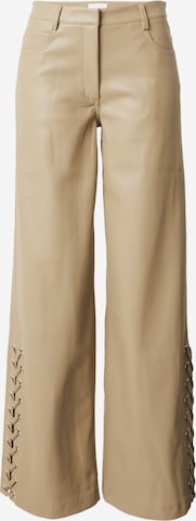 2NDDAY Wide leg Pants 'Edition Hero' in Beige: front