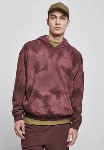 Urban Classics Sweatshirt in Rood: voorkant