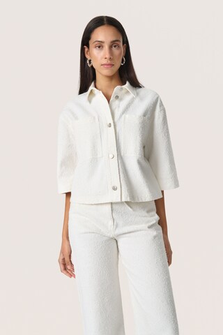 SOAKED IN LUXURY Blouse 'SLVelma' in Wit: voorkant