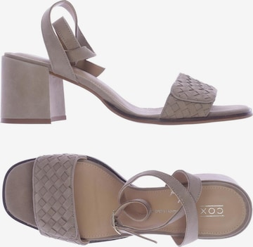COX Sandals & High-Heeled Sandals in 40 in Grey: front