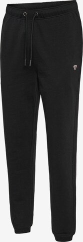 Effilé Pantalon 'Fred' Hummel en noir