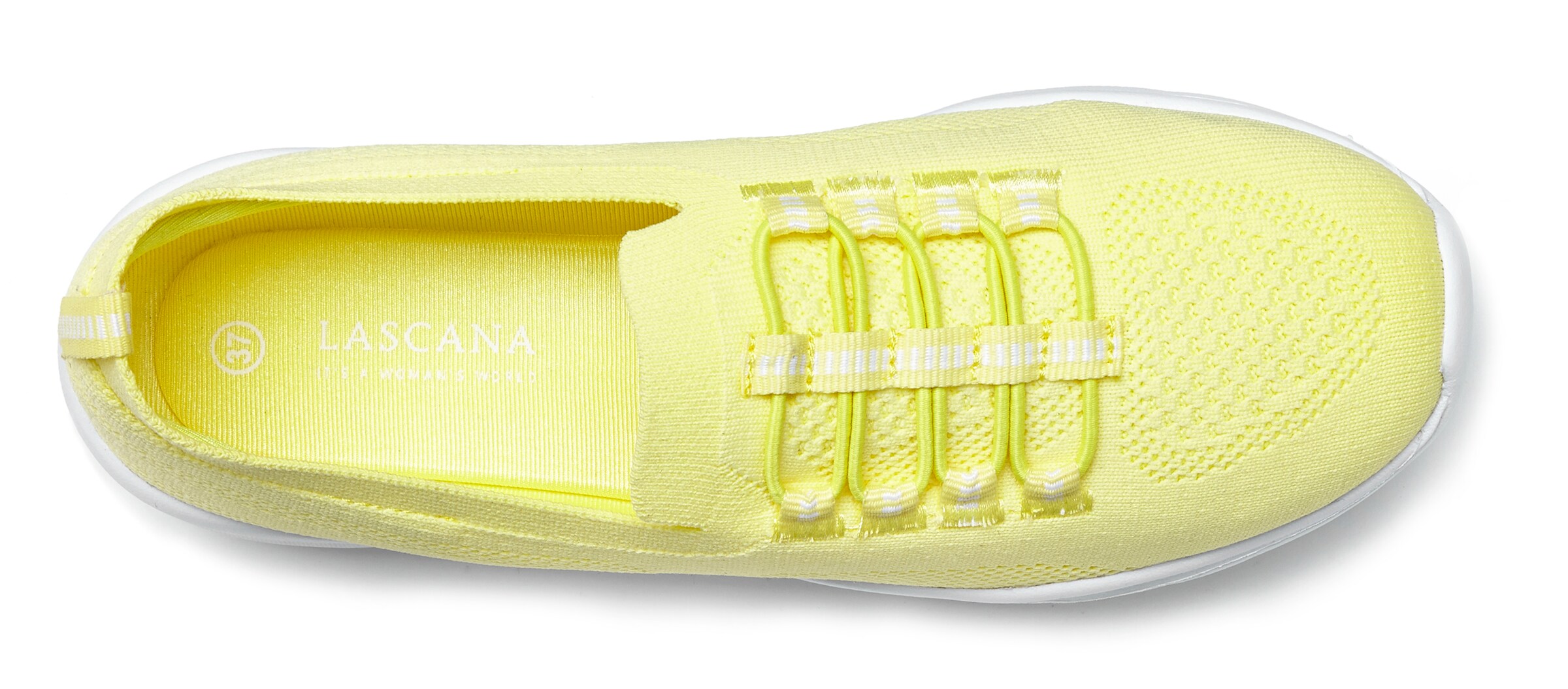 LASCANA Слипоны в Желтый