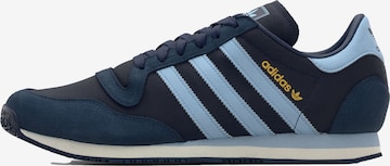 Baskets basses 'GALAXY OG' ADIDAS ORIGINALS en bleu : devant