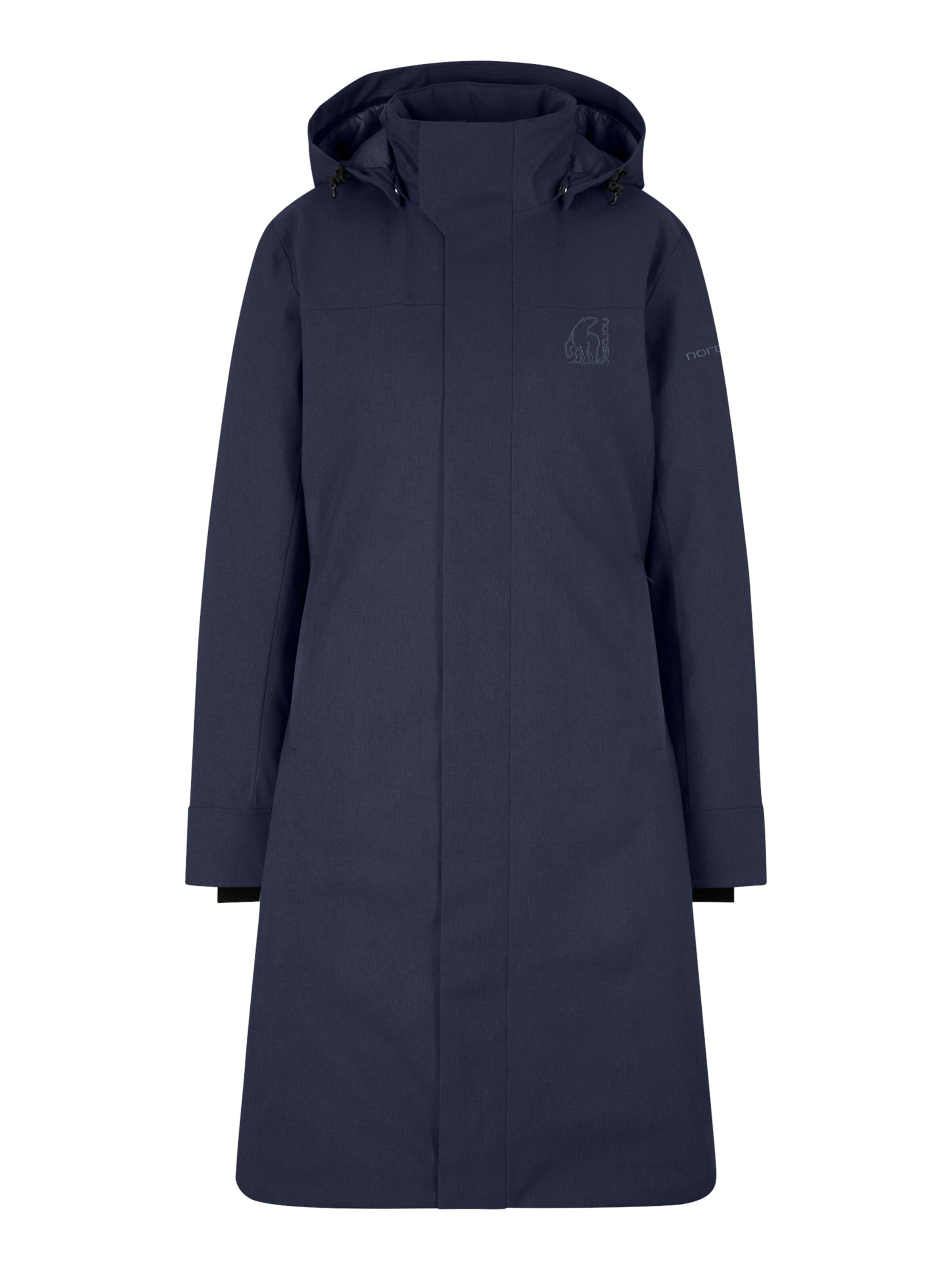 NORDISK Winter Coat 'Tana' in Blue: front