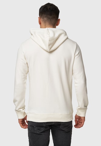 INDICODE JEANS - Sudadera 'Bentley' en blanco