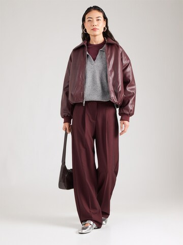 Pull-over 'PCMALOU' PIECES en gris