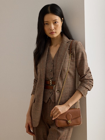 Lauren Ralph Lauren Skuldertaske 'BRADLEY' i brun