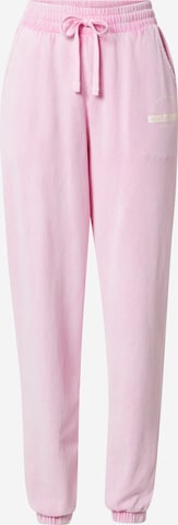 River Island Tapered Trousers 'PREMIUM' in Pink: front