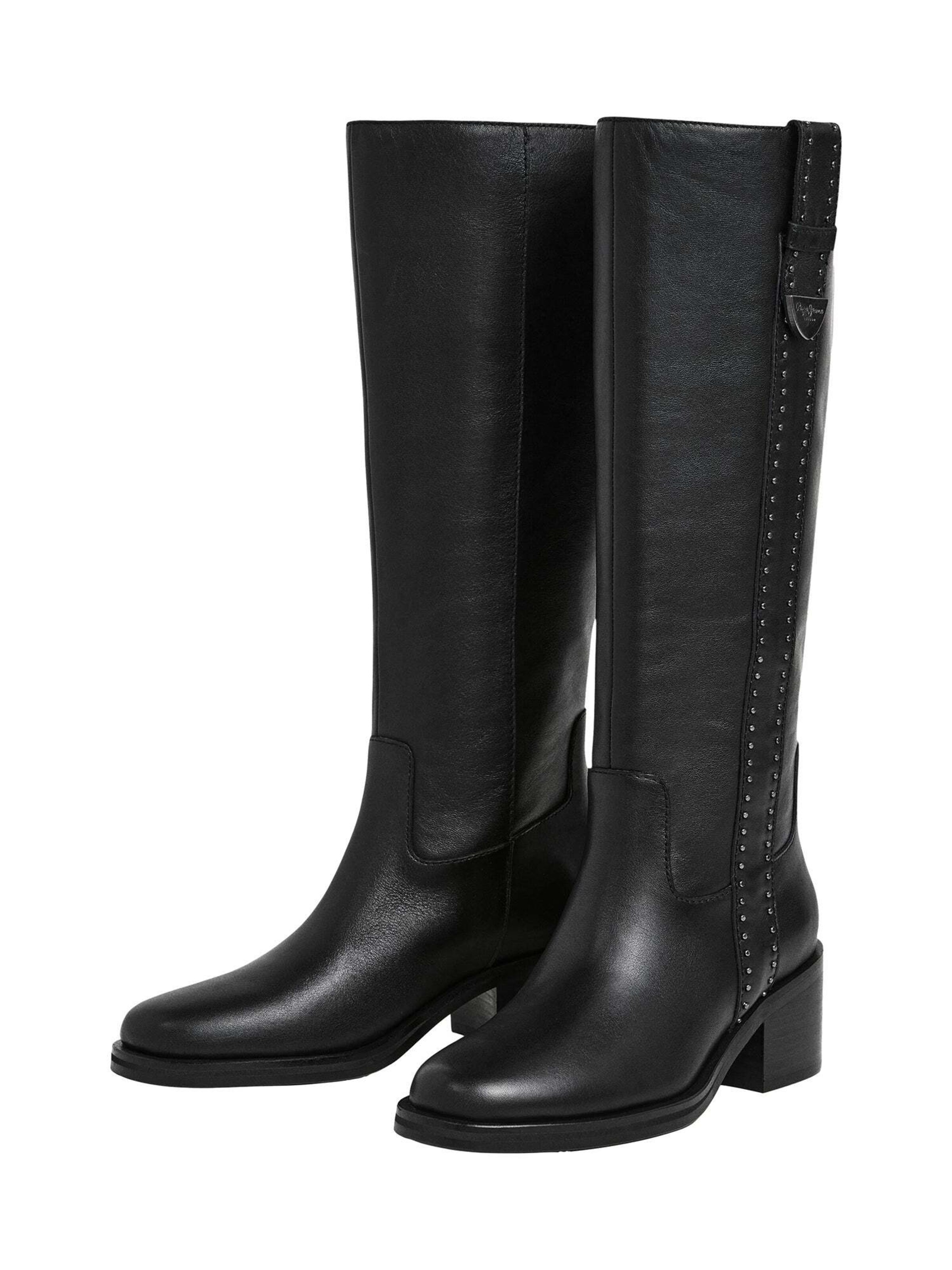 Pepe Jeans Laarzen 'Sandy Only W' in Zwart