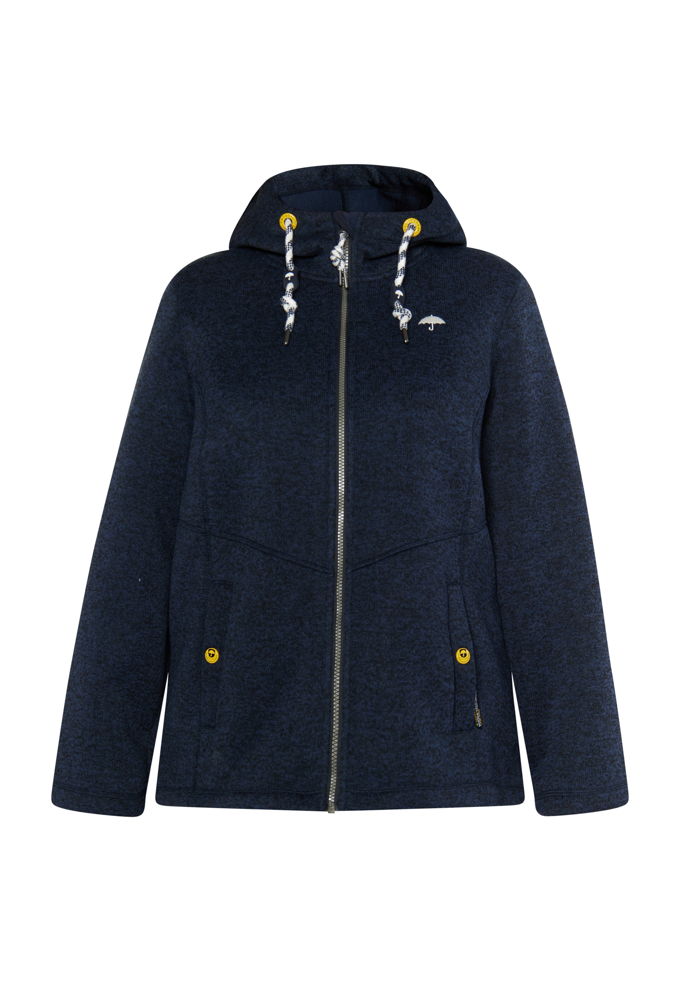 mėlyna Schmuddelwedda Flisinis džemperis: priekis