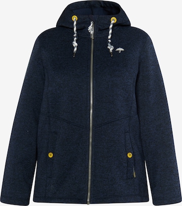 Schmuddelwedda Fleece jacket in Blue: front