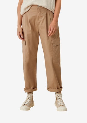 s.Oliver Loose fit Cargo trousers in Beige: front