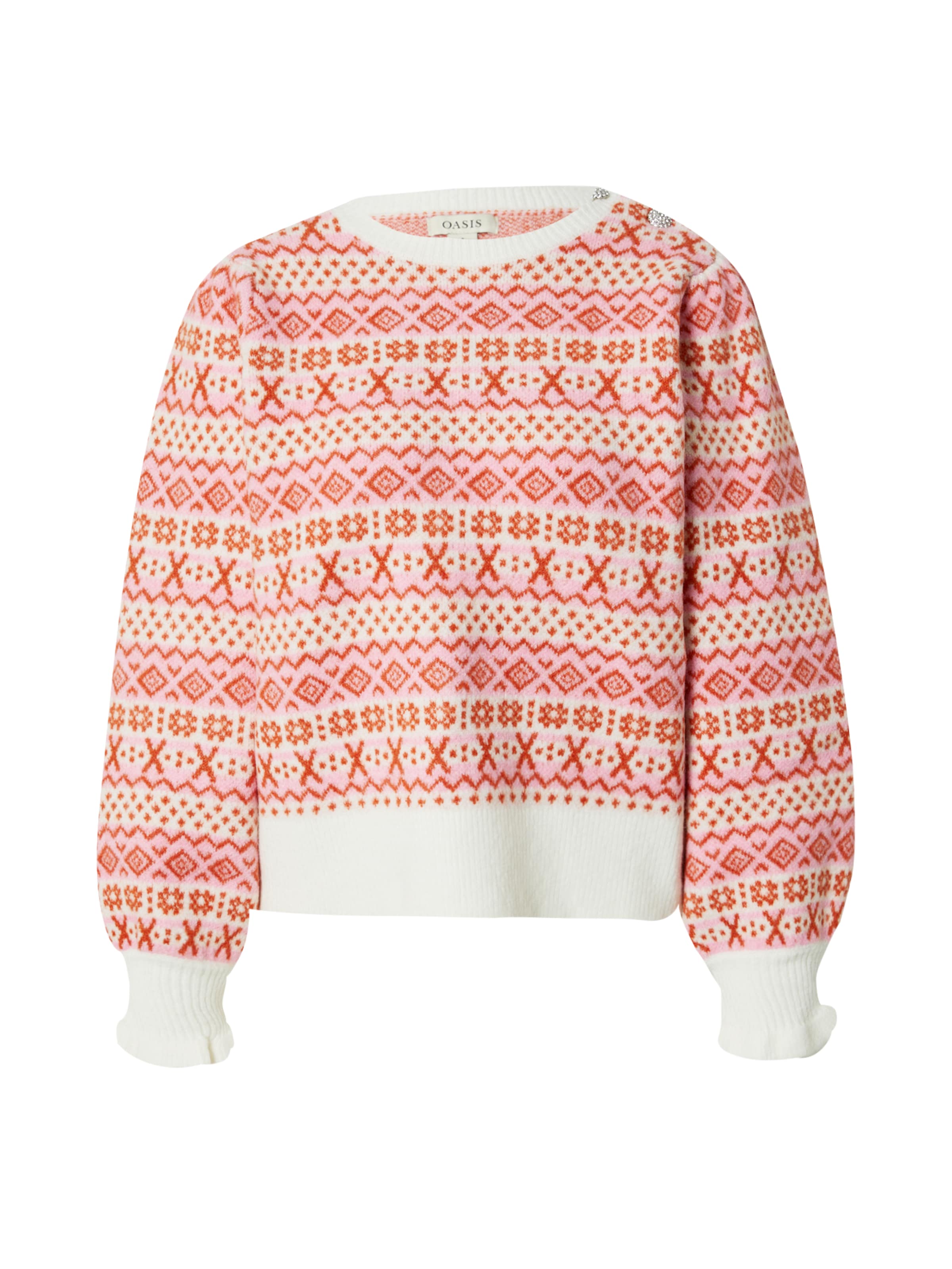 Pull-over Oasis en mélange de couleurs : devant