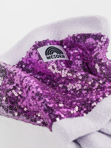 WESORA GmbH Scarf 'Sparkle' in Purple