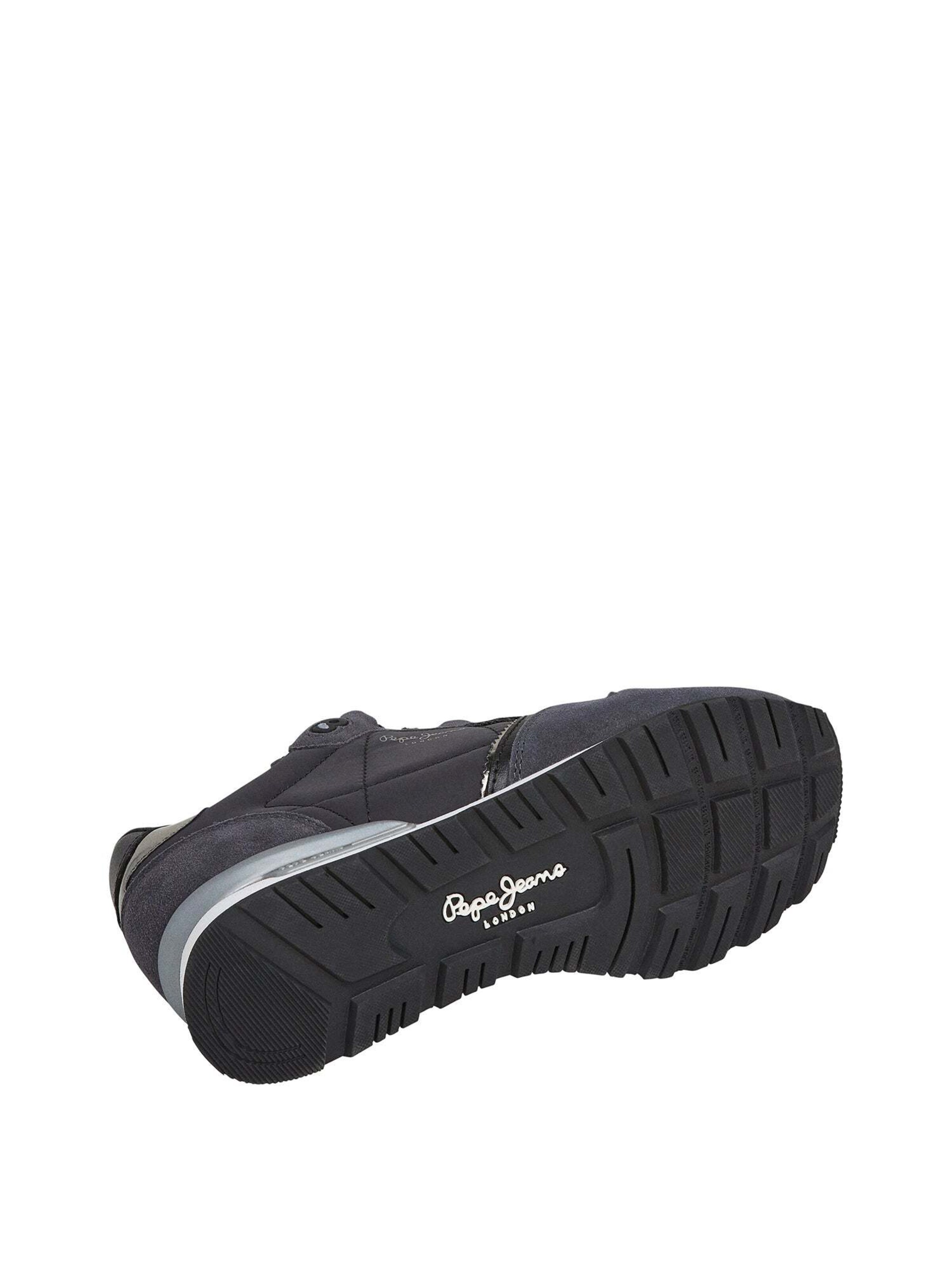 Pepe Jeans Sneaker 'Brit Mirror' in Schwarz