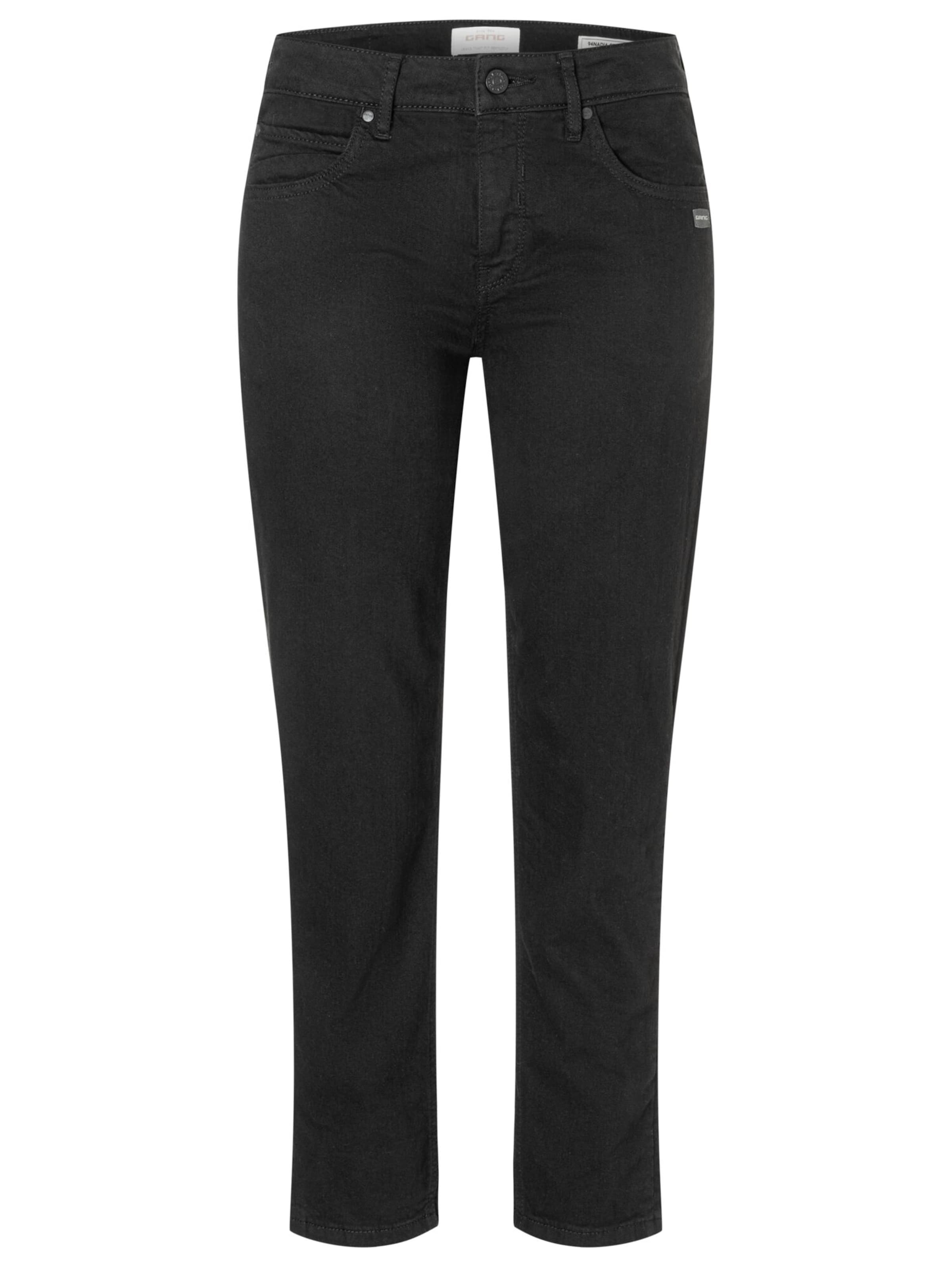 Effilé Pantalon '94NADIA cropped' Gang en noir : devant