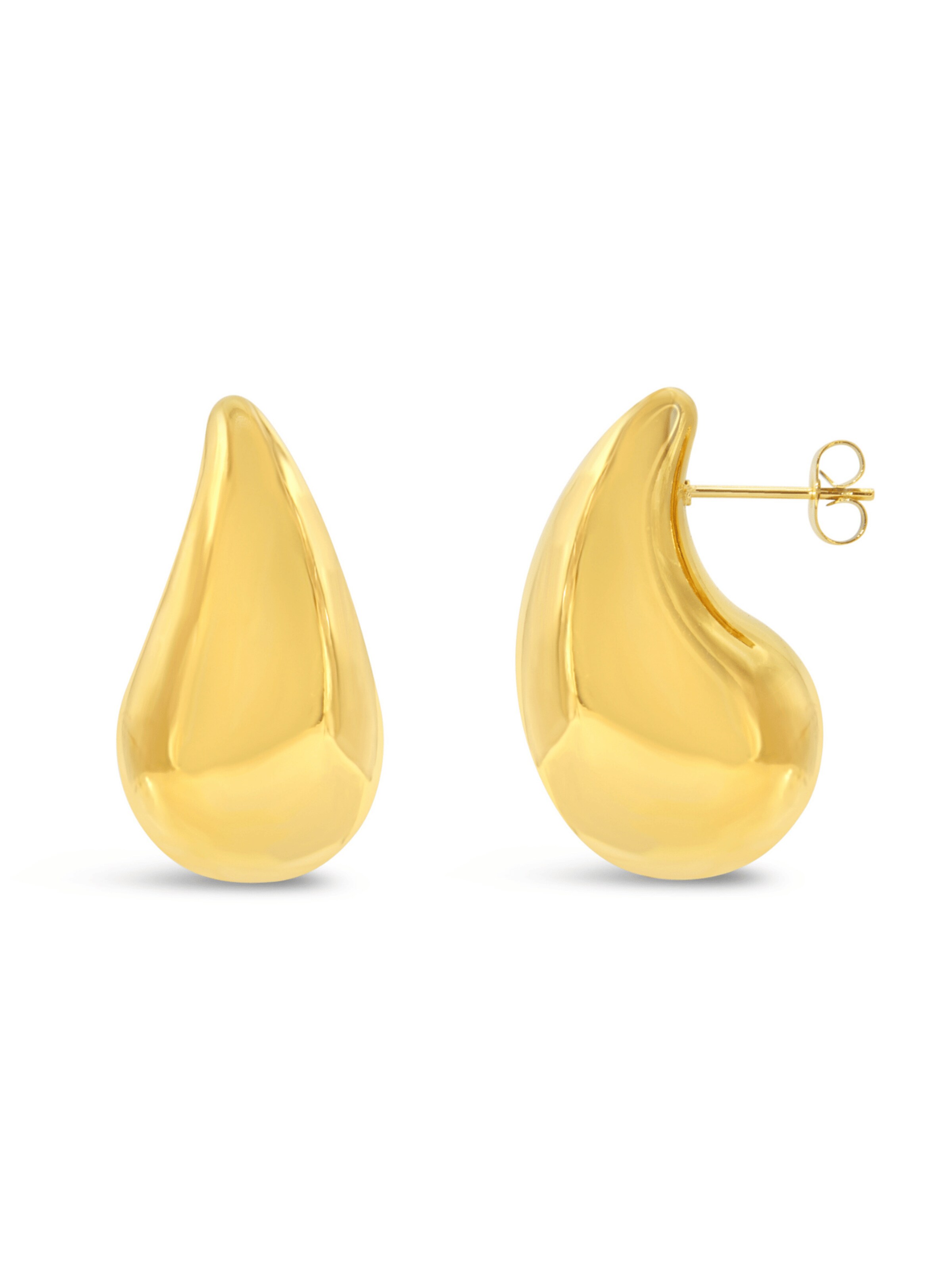 ARS-ARGENTI Ohrringe 'FEMALE TOUCH' in Gold: Vorderseite