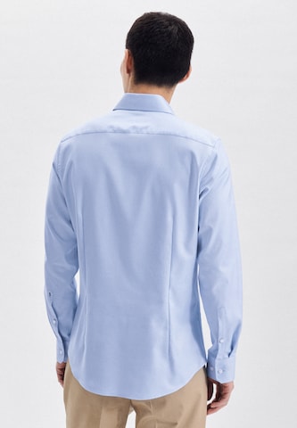 SEIDENSTICKER Slim fit Business Shirt in Blue