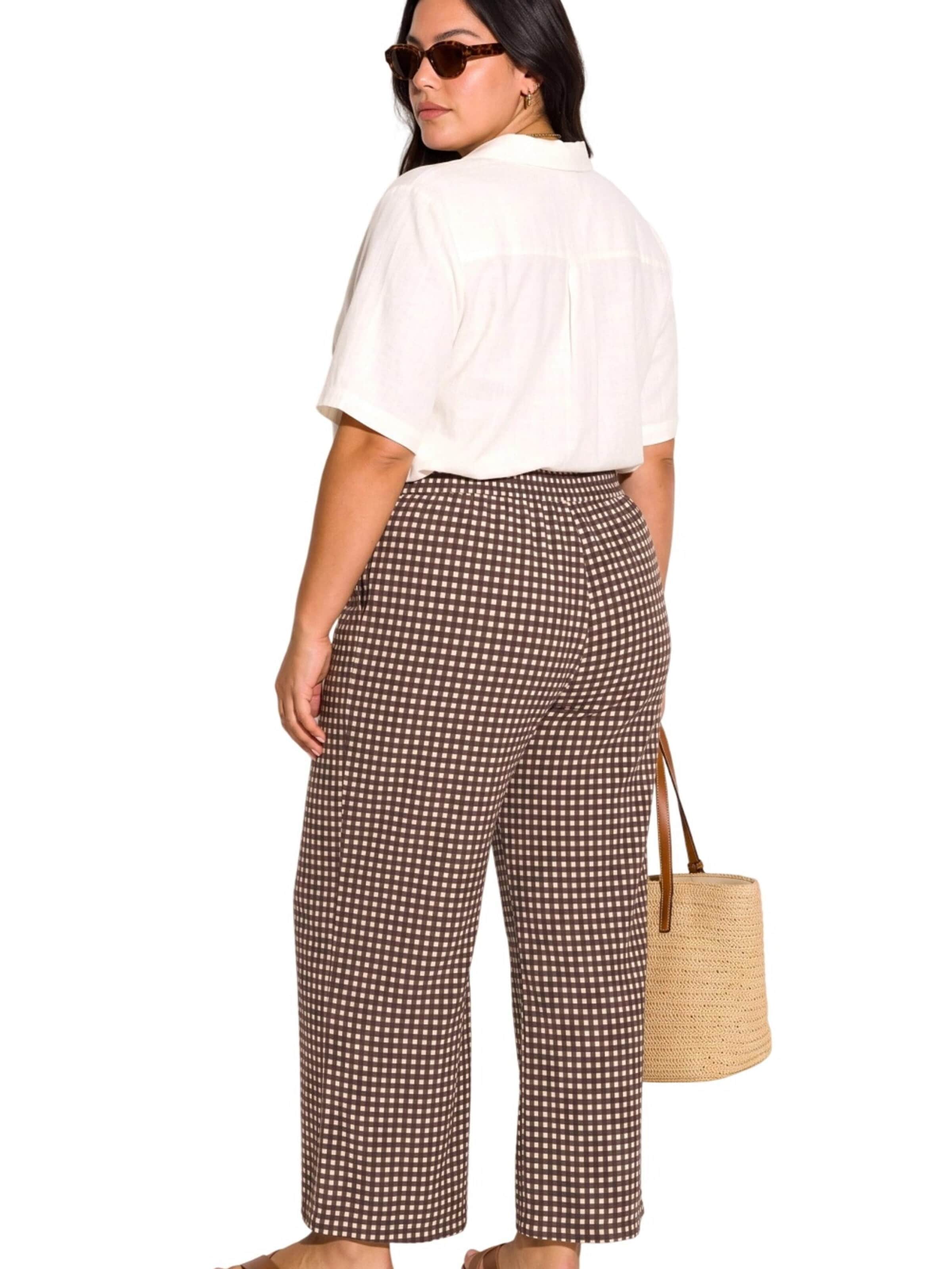 Shape Of You Regular Pants in Brown