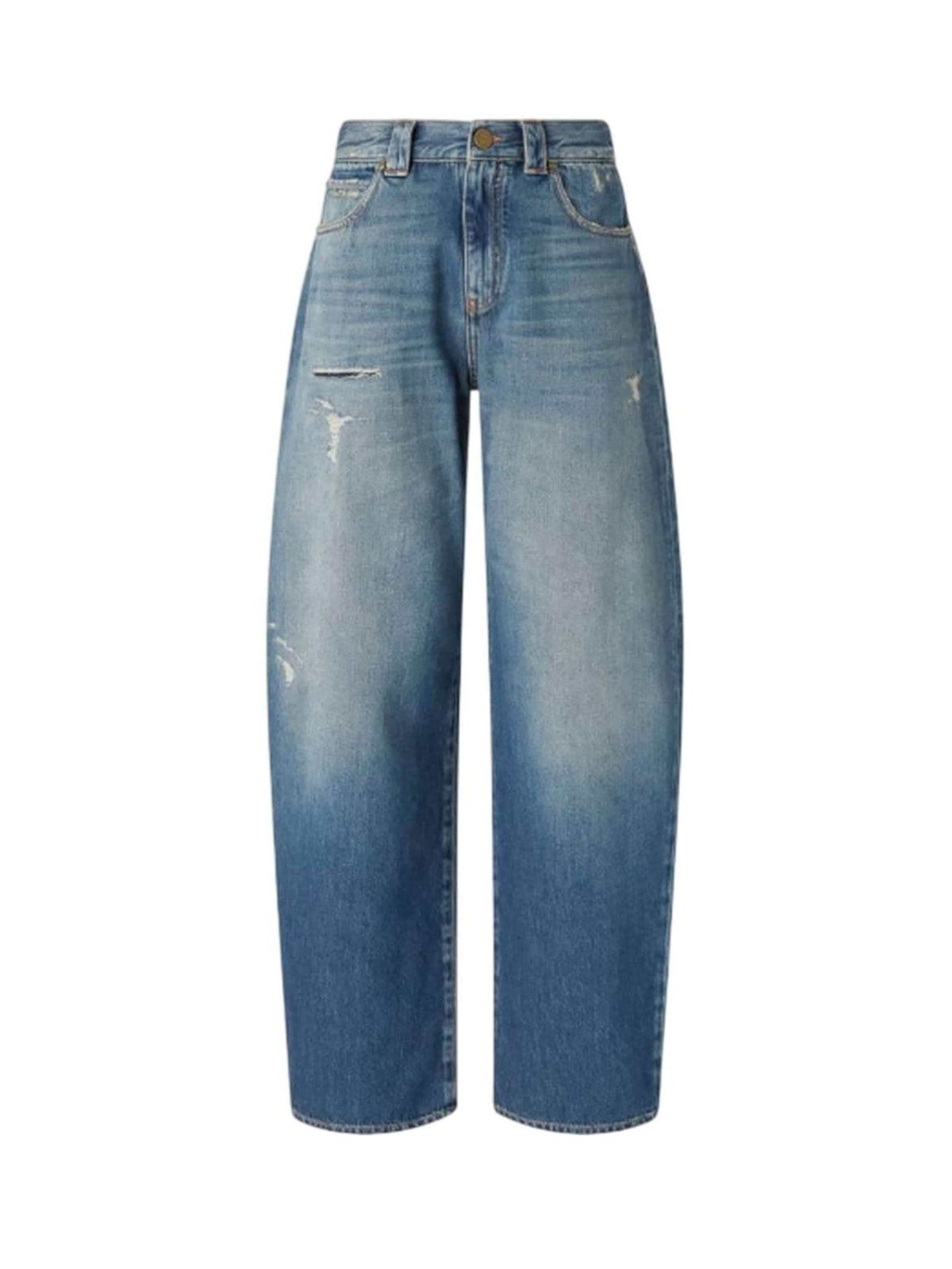 PINKO Regular Jeans in Blauw: voorkant