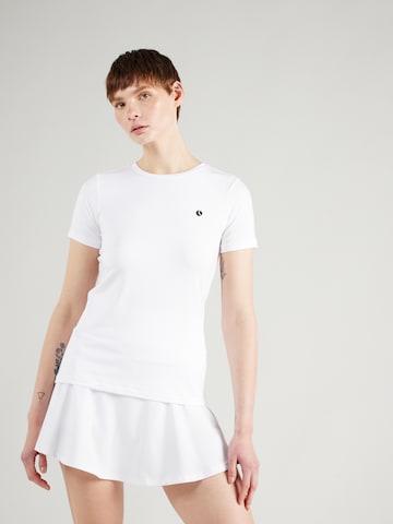 BJÖRN BORG - Camisa funcionais 'ACE' em branco: frente