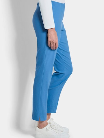 Coupe slim Pantalon Goldner en bleu