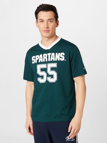 Champion Authentic Athletic Apparel Shirt in Green: front