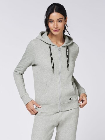 CHIEMSEE Sweatjacke in Grau: Vorderseite