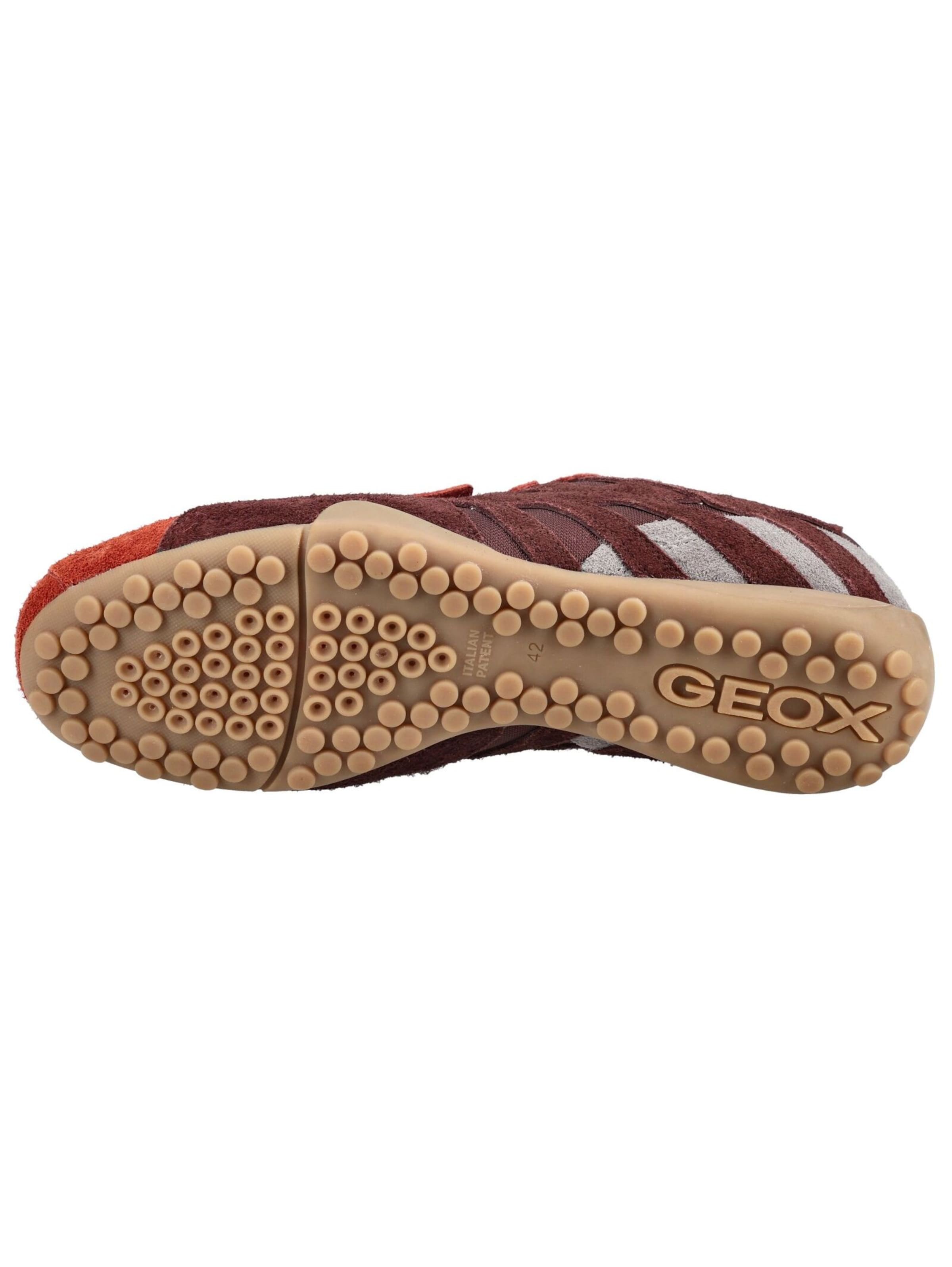 GEOX Platform trainers 'Snake' in Red