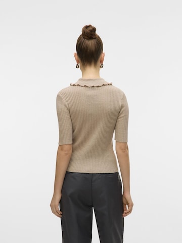 VERO MODA - Jersey 'AWShirli' en beige