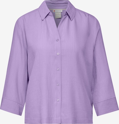 STREET ONE Bluse in lavendel, Produktansicht
