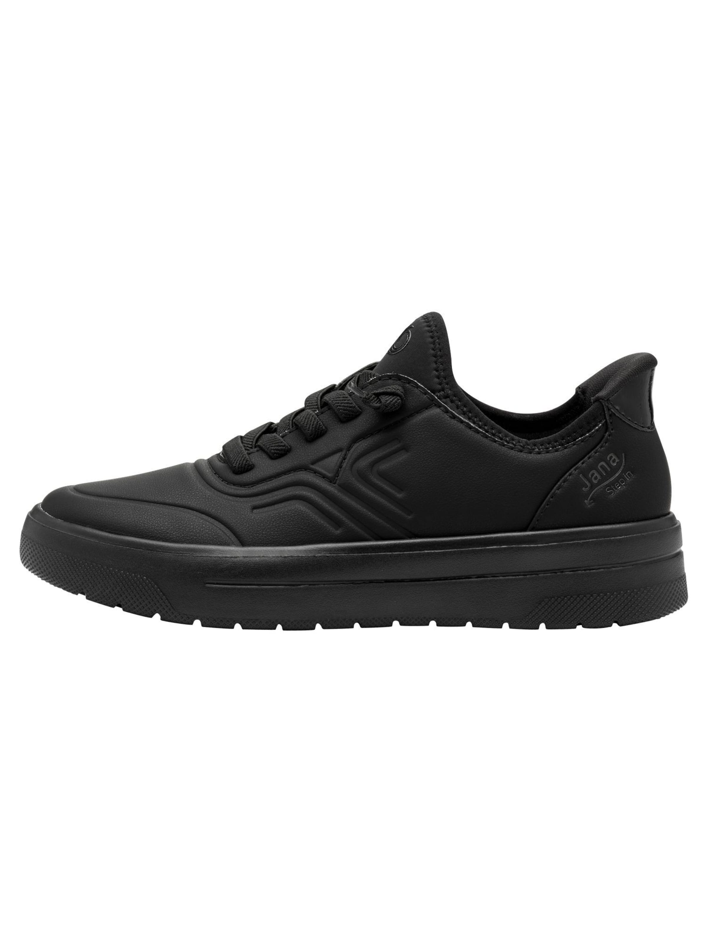 JANA Sneaker in Schwarz