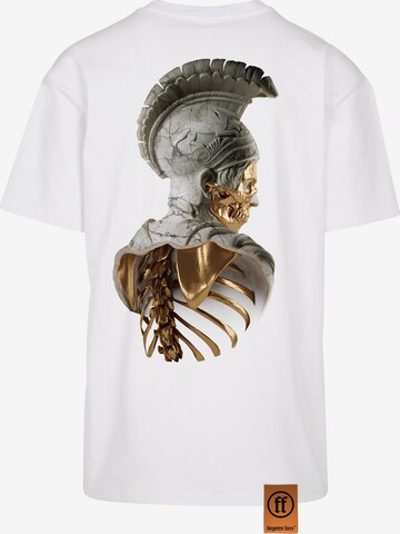 Forgotten Faces Shirt 'Head Of Ares' in White