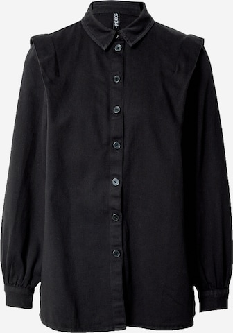 PIECES Bluzka 'Reluna' w kolorze czarny: przód